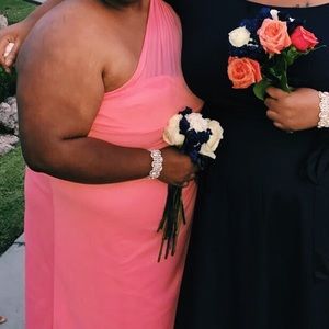 Salmon Bridesmaid dress